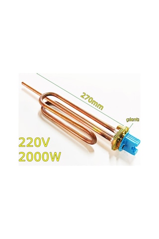 Ariston Uyumlu Termosifon Bakır Çıkıntılı Model Isıtıcı Rezistans 2000W - 540879200
