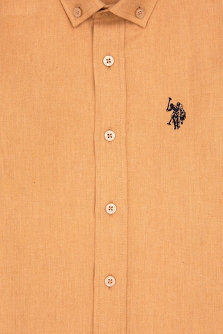 U.s. Polo Assn. Erkek Çocuk Camel Gömlek Basic 50316769-vr015 Camel