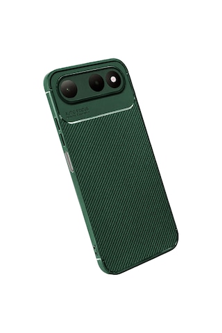 Uryport Tecno Spark 50 5g Auto Focus Karbon Kapak - Yeşil