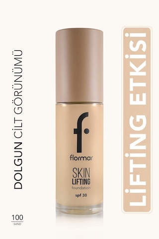 Flormar Skin Lifting SPF'li  Fondöten 100 Sand