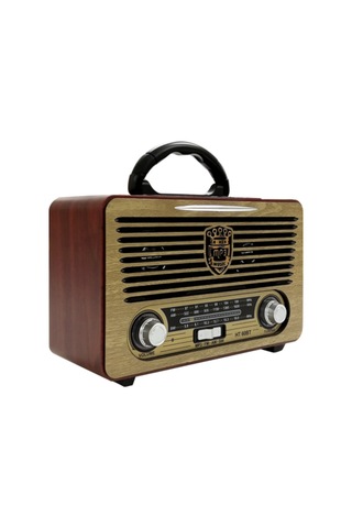 Hometech Ht 40Bt Mini Nostaljik Radyo Bt Hoparlor