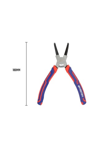 Wp231153 Profesyonel Dış Segman Pensesi, 180mm, Cr-v Çelik, Eğri Uçlu, Yaylı Diğer