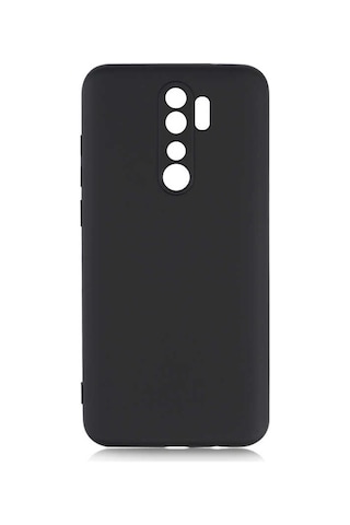 Noktaks - Xiaomi Uyumlu Xiaomi Redmi Note 8 Pro - Kılıf İçi Kadife Koruyucu Mara Lansman Kapak - Siyah