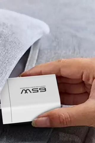 Konfulon C99q 65w Pd Destekli Type-c Ve Usb Çift Çıkışlı Hızlı Şarj Adaptörü - Beyaz Standart