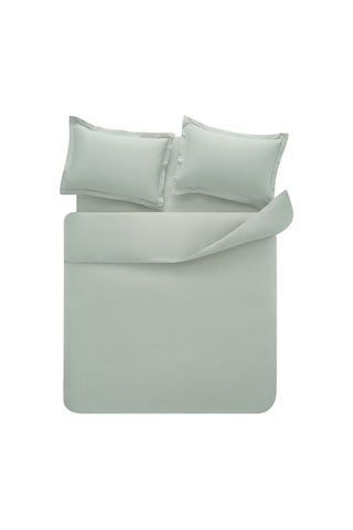 Puffy Naturalis Çift Kişilik Ranforce Yıkamalı Nevresim Takımı - Adaçayı