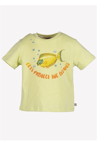 Ozmoz Balık Baskılı Çocuk T-Shirt (425959936) Yeşil