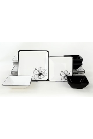 Keramika Lotus Yemek Takımı 24 Parça 6 Kişilik - 20037