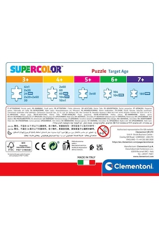 Clementoni Disney Cars 60 Parça Puzzle