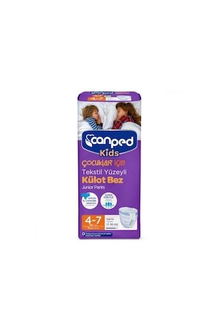 Canped Külot Çocuk Bezi Pants 4 7 Yaş