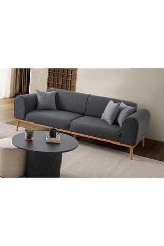 Rebull 3+3+1+1 Koltuk Takımı Antrasit