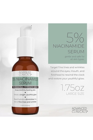 Advanced Clinicals 5% Niacinamide Serum 52ML