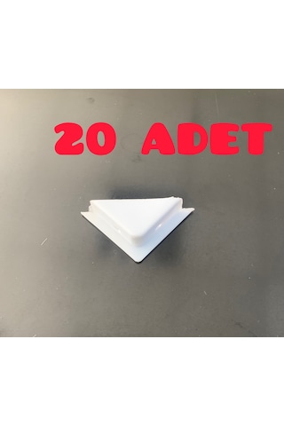 Tusem 20 Adet Sineklik Köşe Mukavemet Takozu Muska