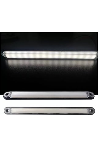 Ahmet Otomotiv Parmak Led Beyaz Renk Neon 24cm 15 Led 12v-24v