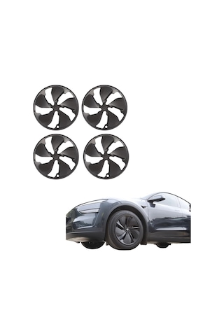 Tesla Juniper Mırage Jant Kapağı Seti 19 İnç Mat Siyah