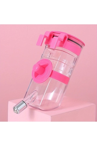 Elmpaly Sarı Taşınabilir Sızdırmaz Köpek Suluk Çeşmesi - Kafes Ve Seyahat İçin Askılı Dayanıklı Tasarım