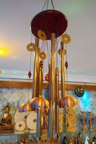 Deprem Zili Çanı Duvar Rüzgar Çanı Zili Feng Shui Bereket Çin Paralı