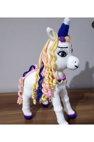 El Örgüsü Unicorn Amigurumi
