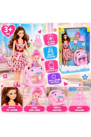 Northcity 02413 Anlily Yürüteçli Bebek / +3 Yaş Bx Standart