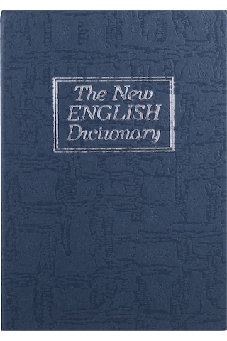 Sözlük Görünümlü 18Cm Kasa Kitap Para Gizli Güvenli Kilitli - Lac