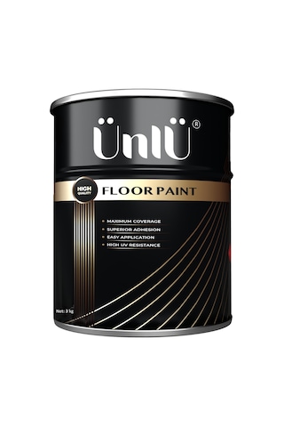 Ünlü Floor Paint Zemin Boyası 3 KG