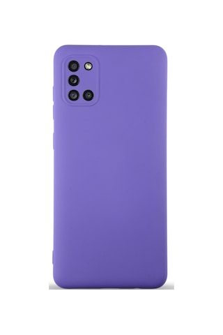 Samsung Galaxy Uyumlu A31 Kılıf İçi Kadife Kamera Korumalı Lansman Silikon Kapak