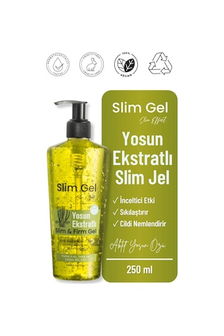 Yosun Özlü Ekstra Slim Jel Selülit & Çatlak Karşıtı, Bölgesel İncelme Ve Sıkılaştırıcı Etki