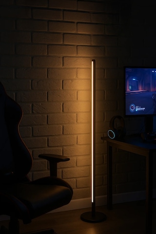 Metal Oturma Odası Salon Yatak Odası Mutfak Ambiyans Aydınlatma Lambader Siyah