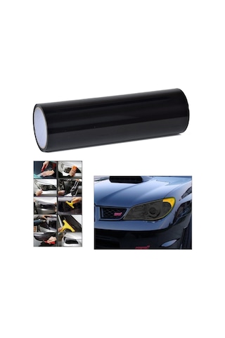 Carub 30 Cm X 10 Mt Siyah Far Stop Filmi Br1190466