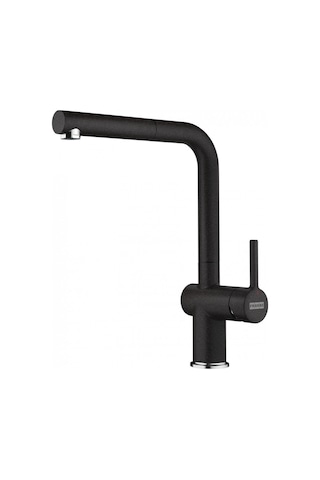 Franke Basis Bfg 611-86 Nero Granit Evye + Active Plus Doccia 2.0 Batarya Seti