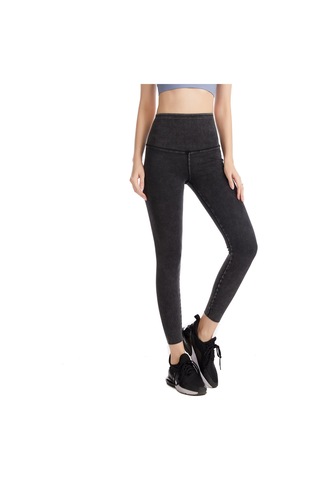 Skycity Kadınlar İçin Esnek Yüksek Bel Yoga Külotlu Tayt, Spor Ve Günlük Kullanım İçin İdeal Koyu Gri