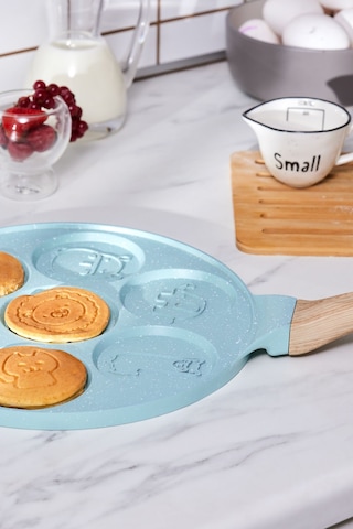 Karaca  Mutfaksever Biogranit Animal Pankek Tava 26 Cm Mavi