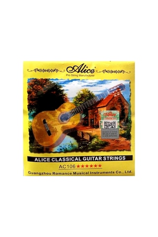 Alice Ac106 Klasik Gitar Takım Tel Ac-106