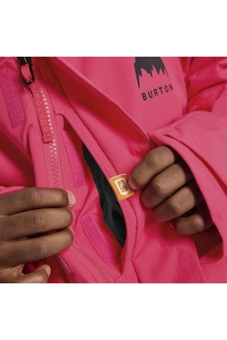 Burton Burton Skimmer Jacket Unisex Çocuk Pembe Snowboard Ceketi 3010 Pembe