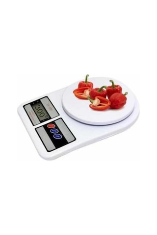 Mutfak Tartısı Dijital Göstergeli Hassas Tartı 10 Kg Kapasiteli Çok Renkli 63732992