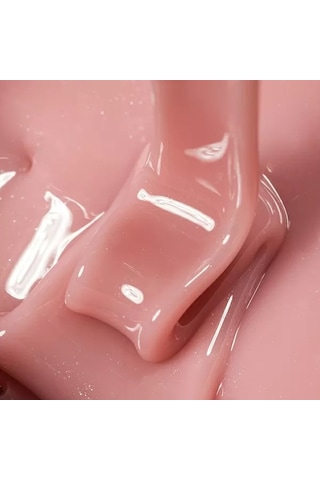 Runail Professional Protez Tırnak Jeli Uv Builder Gel Parıltılı Koyu Nude Pembe 30gr. 3865
