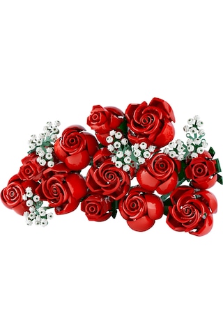 LEGO® Icons Gül Buketi 10328 Yetişkinler için Dekoratif ve Sergilenebilir Model Yapım Seti - 822 Parça