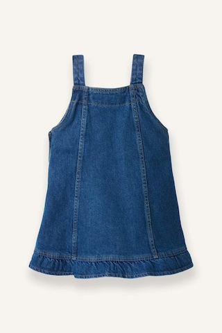 Defacto Kız Bebek Askılı Jean Elbise G7391a526spnm28 Mavi-nm28
