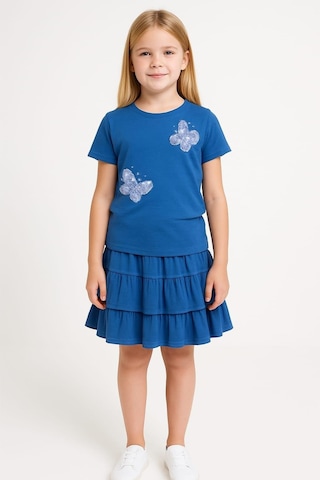 Nk Kids Kız Çocuk Salda Takım Nk-18307 İndigo