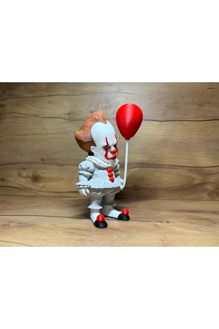 Pennywise Palyaço Figür Demonte 3d Baskı Model