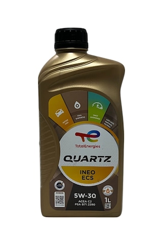Total Quartz Ineo Ecs 5W-30 Tam Sentetik Motor Yağı 1 L