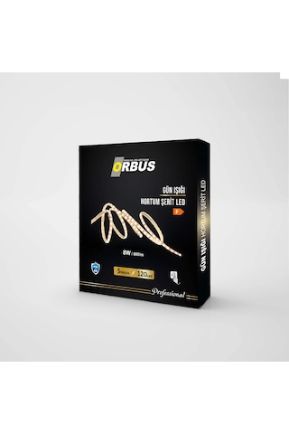 Orbus 8W Gün Işığı Hortum Şerit Led - 5 M
