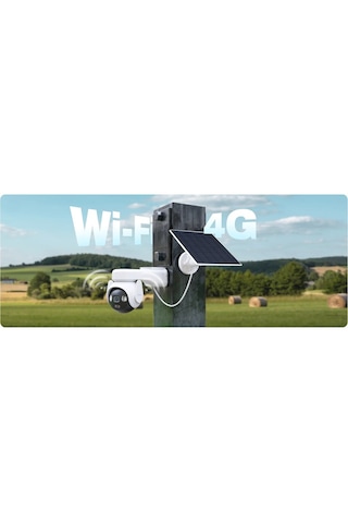 Imou Ipc-b7ed-5m0tea-eu/fsp14 5mp Dış Ortam Wifi+4g Kamera Ve Solar Panel Kiti Aov Pt Wifi+4g Kit