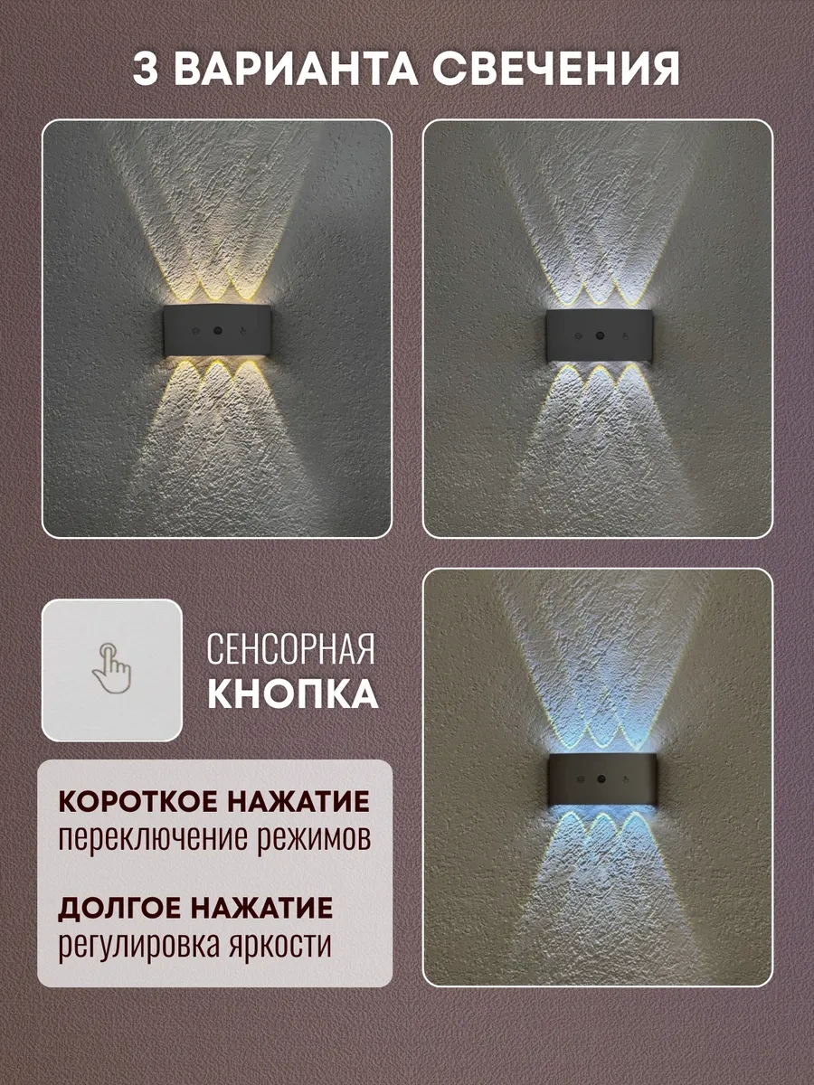 Trona Light Duvar Tipi Led Lamba Kablosuz Bra 391261620 Beyaz