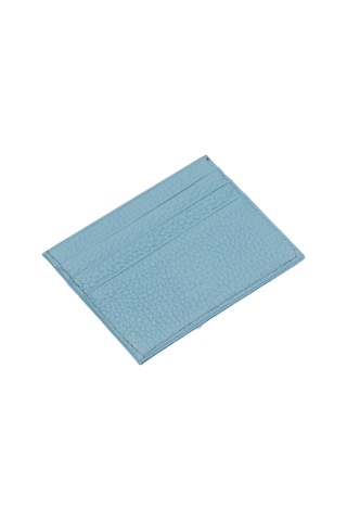 West Polo Hakiki Deri Bol Kartlıklı Unisex Kartlık Wpt041 Bebe Mavi