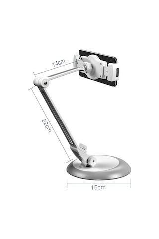 Teknocep Jhd-165 Masa Telefon - Tablet Tutucu-beyaz