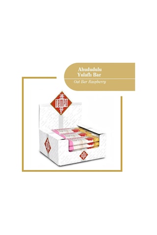 Ahududulu Yulaflı Bar 40 G X 12 Adet