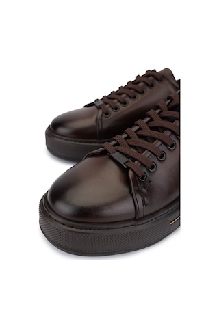 Tamer Tanca Erkek Hakiki Deri Kahverengi Sneakers & Spor Ayakkabı 298 3259-8086 Erk Ayk Sk25-26 Kahve Dr Alkl Kahve