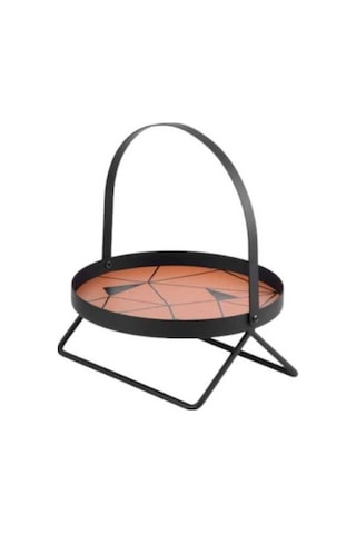 Trendooze Demir Depolama Rafı, Kahverengi, Çok Yönlü Giriş Düzenleyici Kahverengi