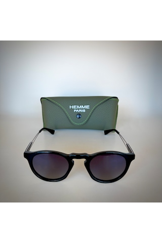 Hemme Paris He9025s C3 Unisex Güneş Gözlüğü Siyah