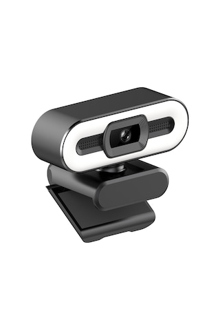 Monyee 2k Usb Webcam 3mp Cmos, Otomatik Plug & Play, Mikrofonlu Ve Işık Desteği İle Canlı Yayın/video Konferans